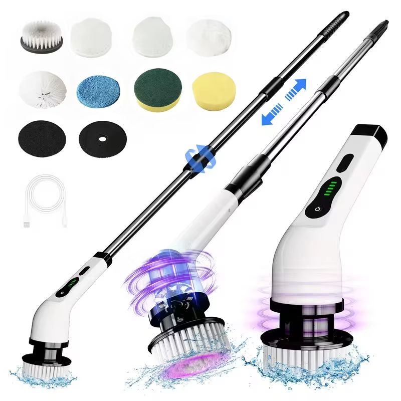 Car Cleaning Brush - فرشاة تنظيف كهربائية لاسلكية متعددة الوظائف،