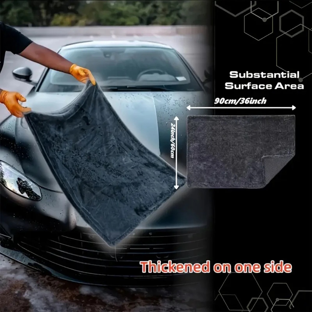 Microfiber Towel Detailing - منشفة سيارات كبيرة الحجم من الألياف