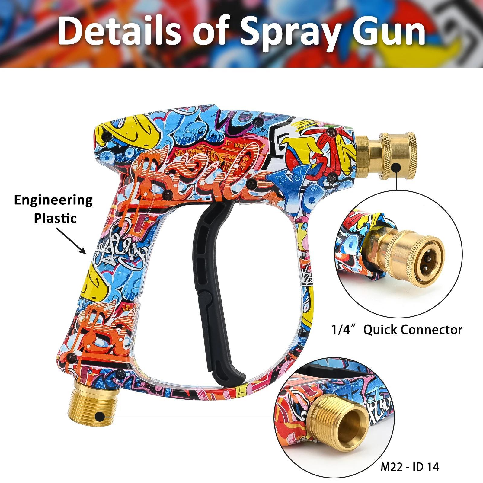 مسدس مياه عالي الضغط 4350 رطل  - مراجعة Foam Cannon Car Wash وسعره
