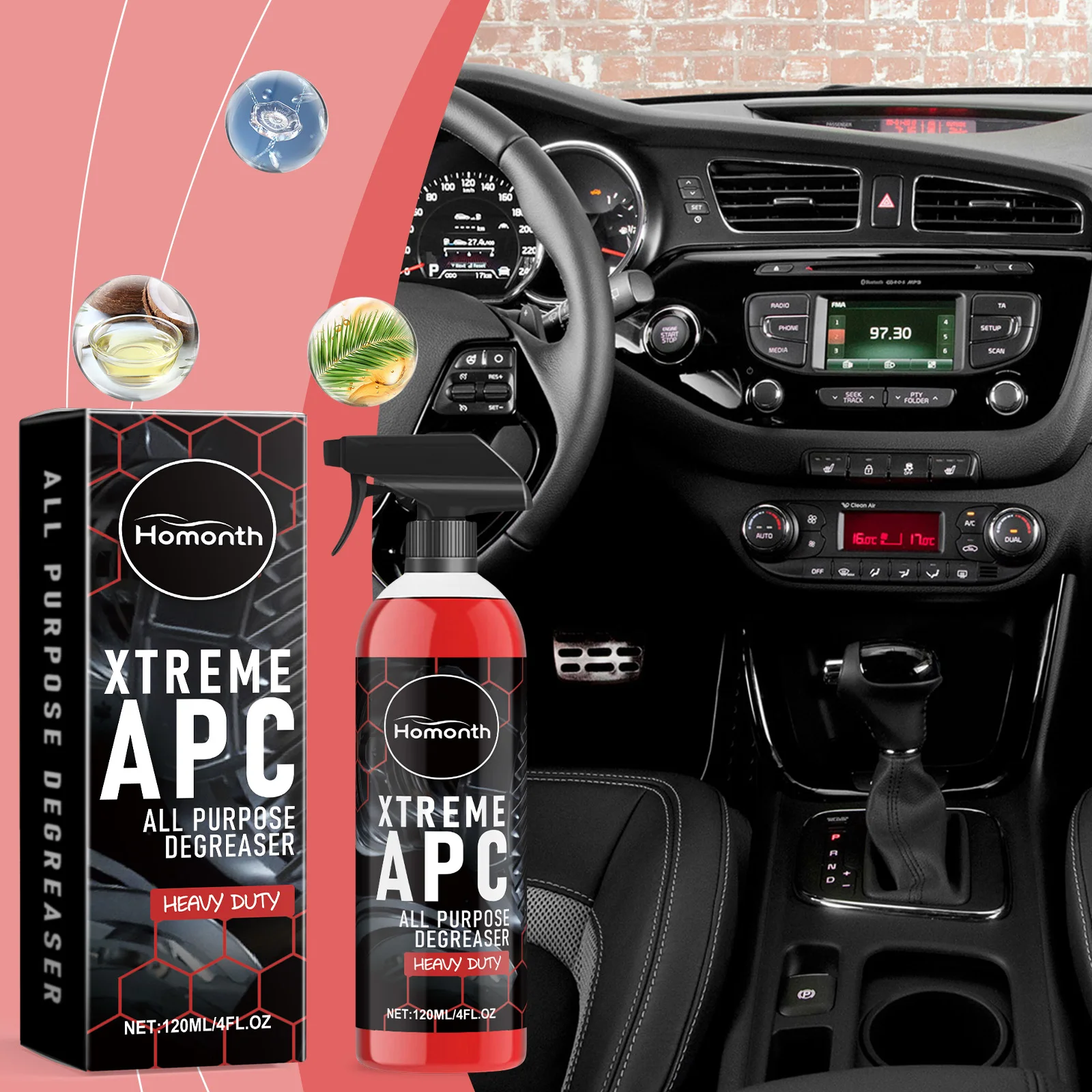 منظف سيارات متعدد الأغراض لإزا - مراجعة Seat Cleaner Fabric وسعره