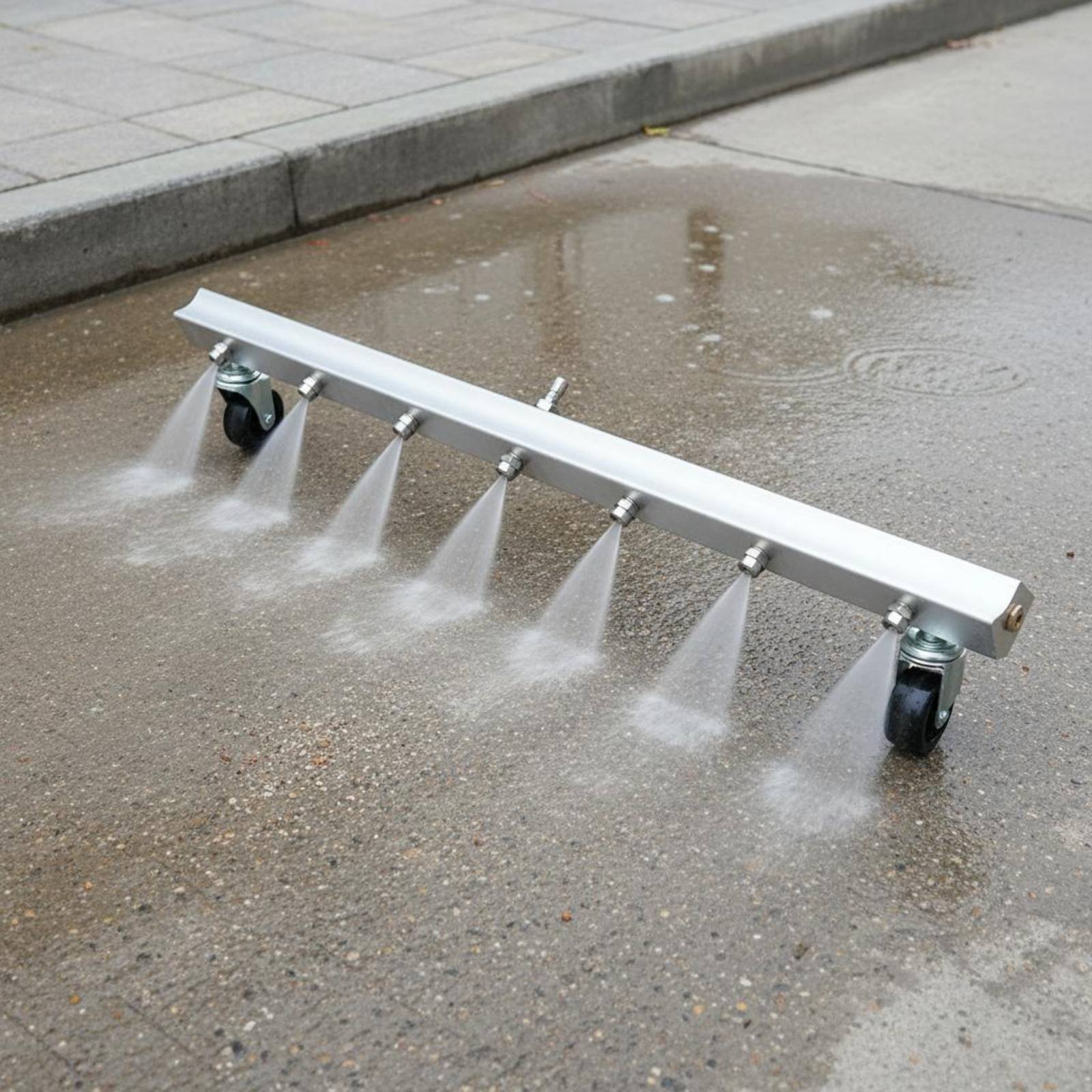 منظف أسفل السيارة بعجلات دوارة - مراجعة Wheel Cleaner Alloy وسعره