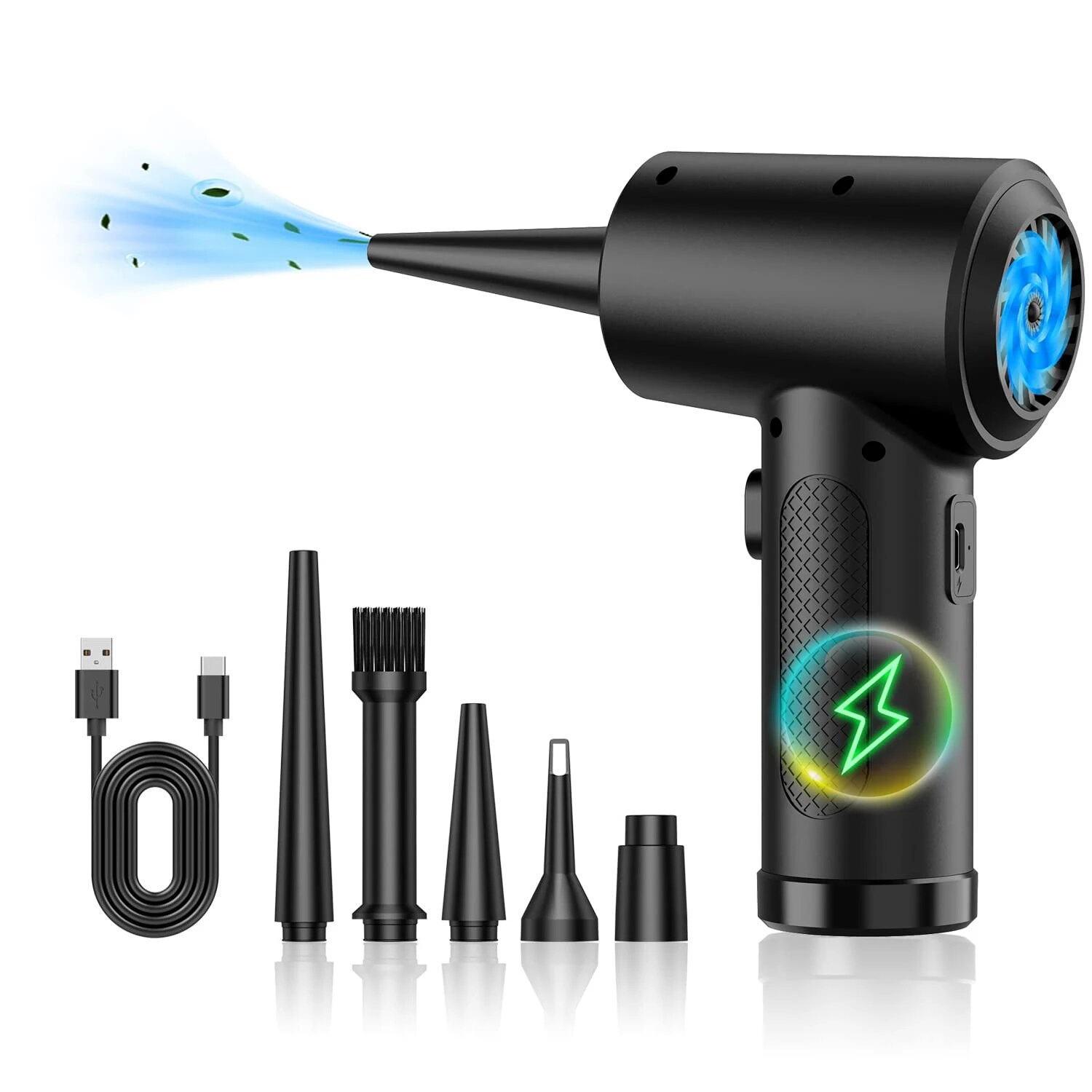 منفاخ هواء مضغوط كهربائي قابل  - مراجعة Dryer Car Blower وسعره