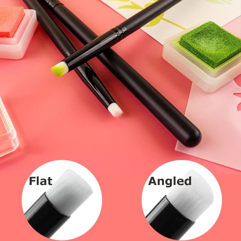 مجموعة من 3 فرش مسطحة/زاوية لل - مراجعة Detailing Brush Set وسعره