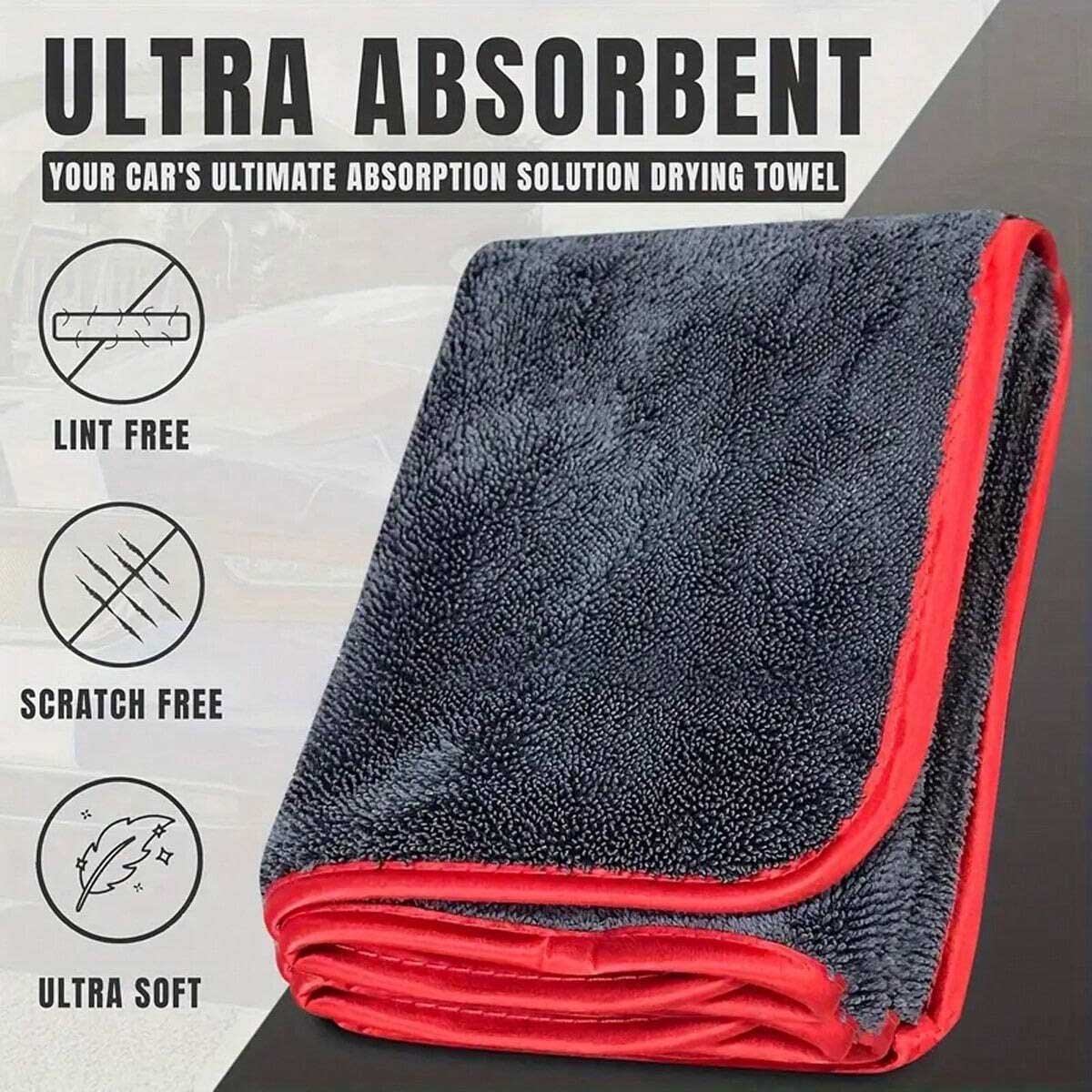 منشفة سيارات من الألياف الدقيق - مراجعة Microfiber Towel Detailing وسعره