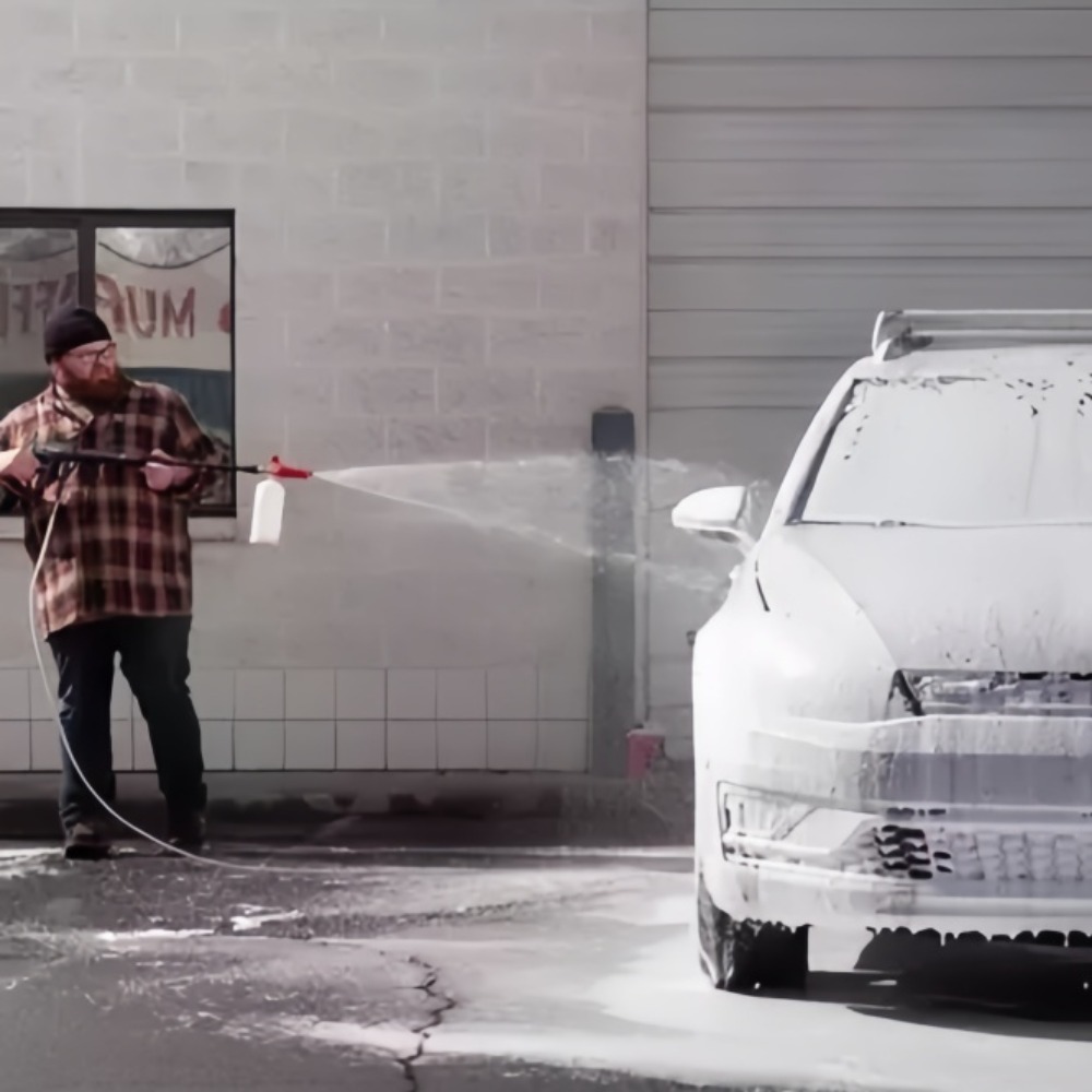 6 قطع فلتر شبكي من الستانلس ست - مراجعة Foam Cannon Car Wash وسعره