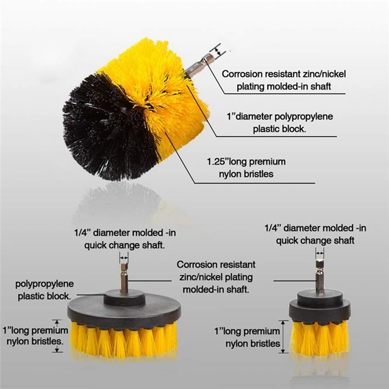 مجموعة من 15 قطعة لتنظيف الأرض - مراجعة Car Cleaning Brush وسعره